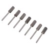 7pcs Nail Grinding Bits Professional Portable Nail Gel Removal Tungsten