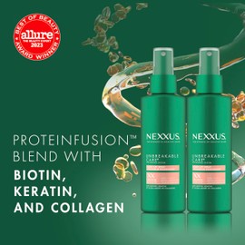 Nexxus Root Lift Thickening Spray Unbreakable Care with ProteinFusion Blend of Biotin, Keratin & Collagen Amino Acids, 6 oz