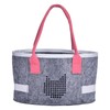 Felt Carrying Case Tote - Felt Grocery Carrying Oval Case,Audio