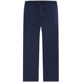 U2SKIIN Mens Pajama Pants Soft, Lightweight Lounge Pant with Pockets Sleep Pj Bottoms for Men(Navy, L)