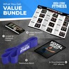 Iron Core Fitness Blue Resistance Bands Long Extra Strong, Monster