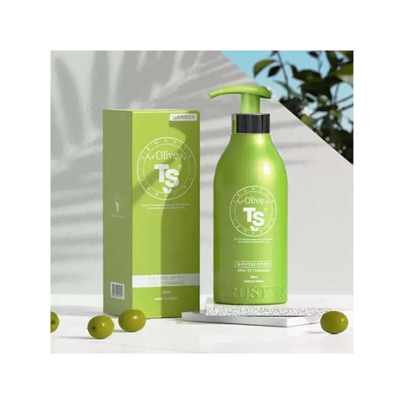 TS 올리브 트리트먼트 500g 3개 + 프리미엄 TS 샴푸 100g