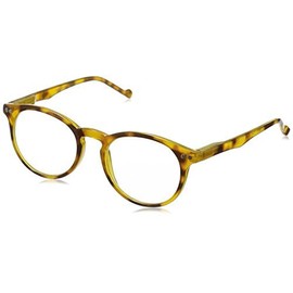Peepers by PeeperSpecs Brain Trust Round Reading Glasses, Honey Tortoise, 47 + 2.75