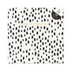 Sixstore White with Black Spots Design Photo Album Holds 200 Slip in 6'' x 4'' Photographs, Memo Section Multi