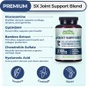 Glucosamine Chondroitin MSM Joint Support Supplement – Natural Formula for
