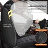 AOMSAZTO Leather Car Seat Cover Custom Fit for Toyota RAV4