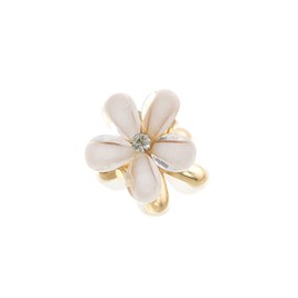 VINGTAINE H7549-WH- Hair Clip, Hair Clip, Flower, Mini, Petite, Cute