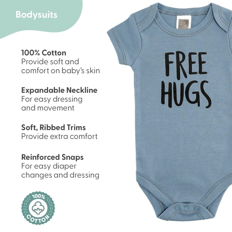 The Peanutshell Baby Layette Gift Set for Baby Boys -