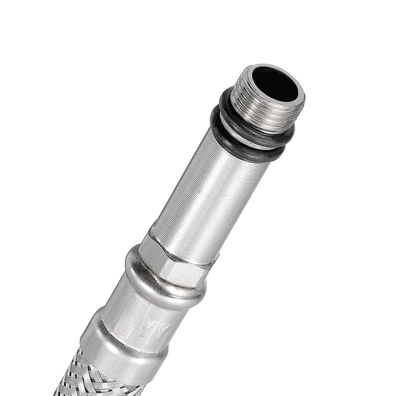 uxcell 24 Inch Long Faucet Supply Line Connector, 2pcs G1/2