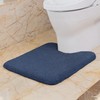 VANZAVANZU Non Slip Toilet Mat Thickened Pedestal Mat for Toilet