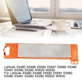 Laptop NVMe M.2 Heatsink 2230, 2280 SSD for Latitude E5480 E5488 E5590 E5591 E5580 E5490 E5491 E5280 E5290 M3520 M3530, Heatsink Copper Heatsink Cover