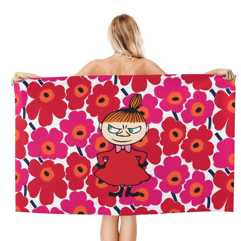 Asamike BTTK328 Bath Towel, Large, Popular, Nordic Fairytale Fairy, Little