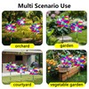 KOKMEYA 10-Pack Reflective Bird Repellent Pinwheels 9.6 Inches in Diameter