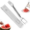 Watermelon Cutter Slicer Tool, Stainless Steel 2-in-1 Watermelon Slicer,2024 New