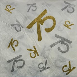 Napkins 75, 33 x 33 cm, 20 Pieces