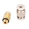 5 Sets PC4 M6 Pneumatic Fitting Push to Connect PC4