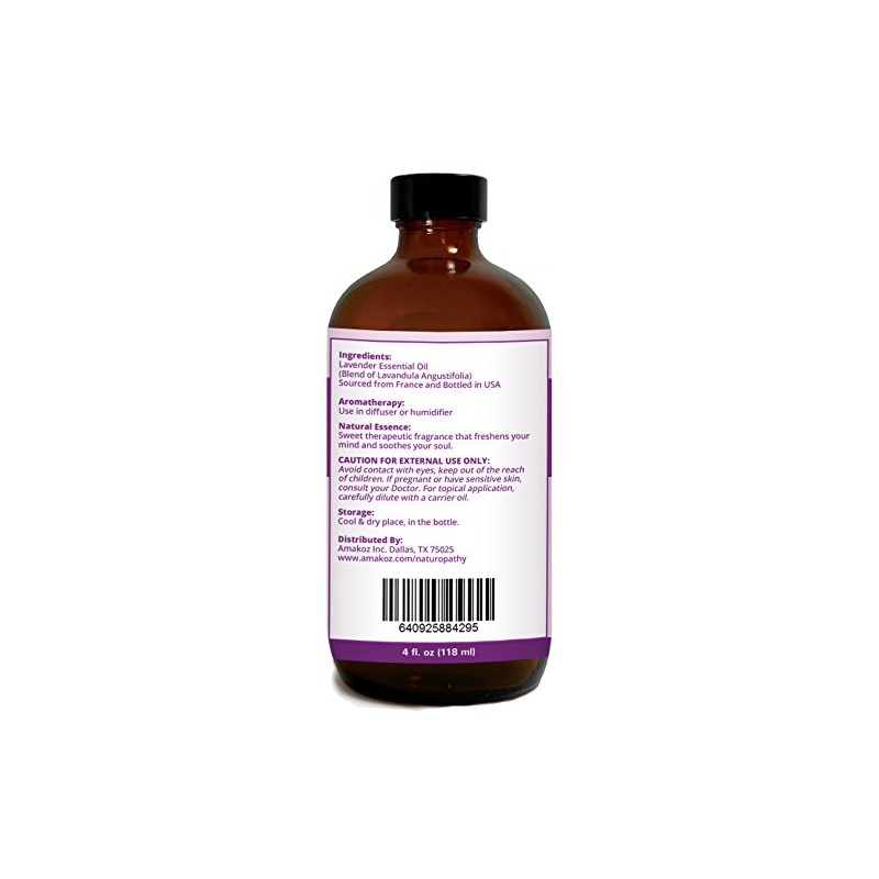 Naturopathy Lavender Essential Oil, 100% Natural Therapeutic Grade, Premium Quality