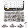 500 PCS Bolts Nuts kit M3 M4 M5 Screw Sets