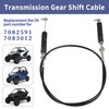 Shifter Cable Replace 7082591 7083012, Transmission Gear Selector Shift Cable