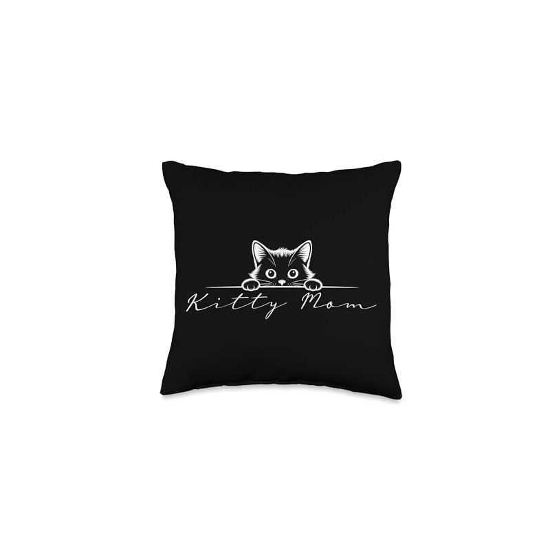 Cute Cat Minimalistic Design - KITTY MOM 1 - Fan