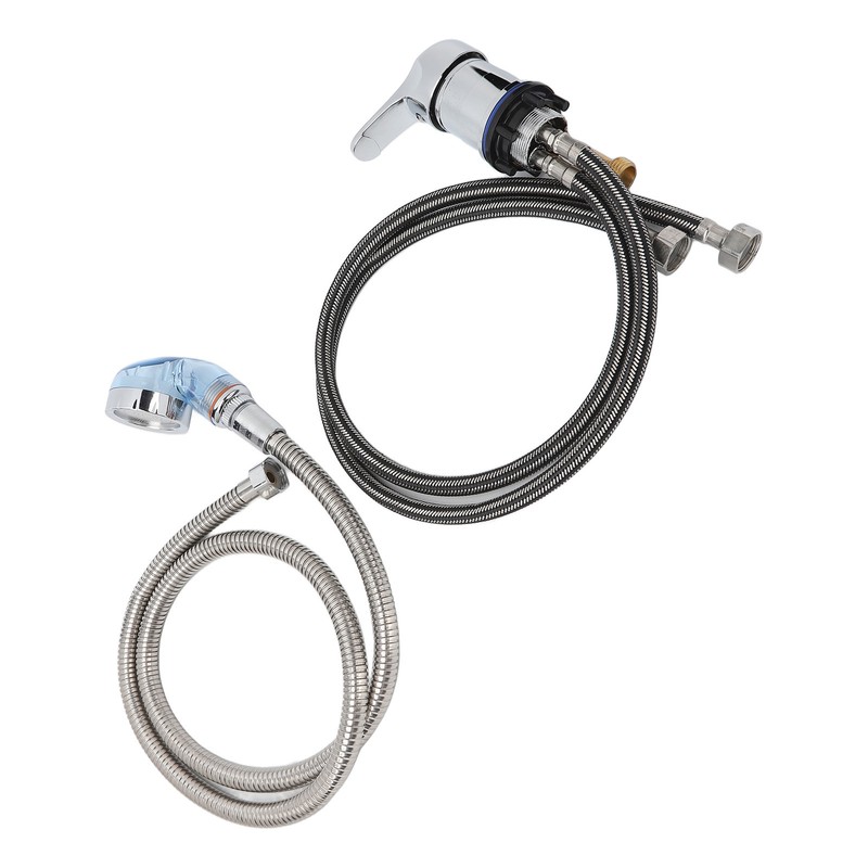 Shampoo Bowl Faucet 70cm Pipe 120cm Soft Hose Shampoo Bed