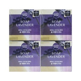 [Lungs_62] Collection Soap Lavender Exfoliating Soap 90g 4-Pack (46377807) / [룽스_62]컬렉션 솝 라벤더 때 비누 90g 4개입 (46377807)