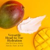 Mantequilla de mango orgánica cruda, sin refinar, de semillas de