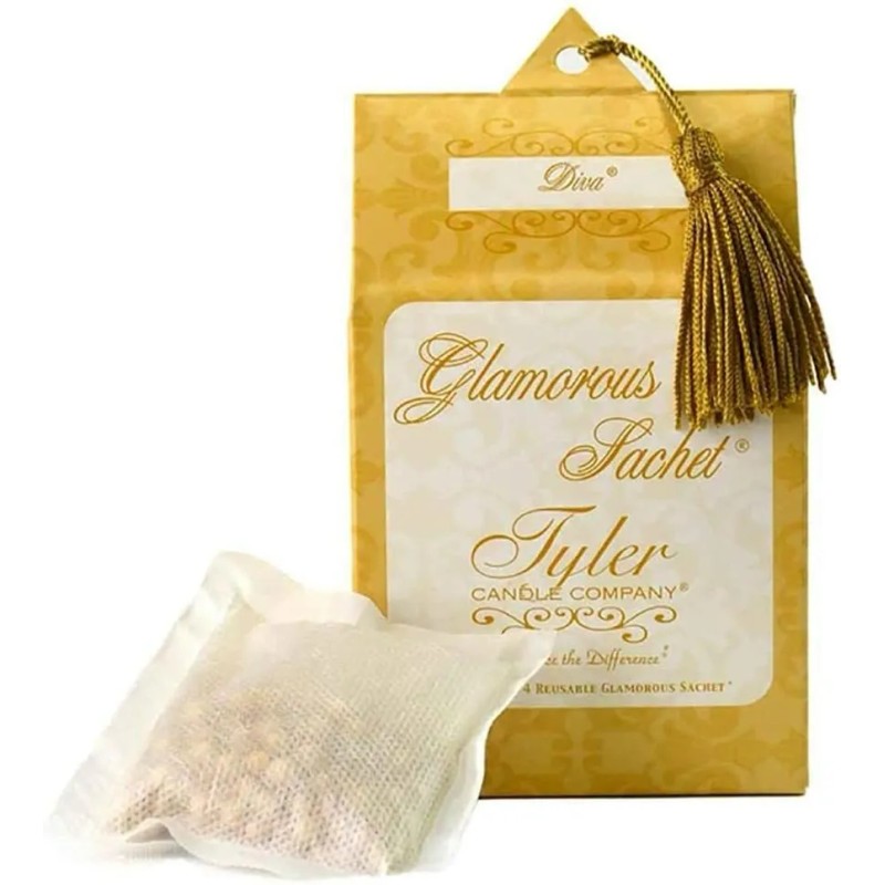 Tyler Candle Glamorous Wash Diva Laundry Detergent 64oz w/Diva Sachets