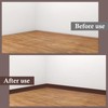 POPAKAN Flexible Baseboard Molding Trim 4" x 20 ft, Self-Adhesive