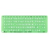 Shinwa Sokutei Template OCR Character Ruler TQ-1 66033