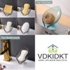 VDKIDKT 2 Pack Bar Soap Dish Self Draining Soap Holder