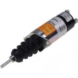 Unbranded 12V Fuel Solenoid AM108771 AM108772 for John Deere 430 455 425 GT275 LX172 LX186