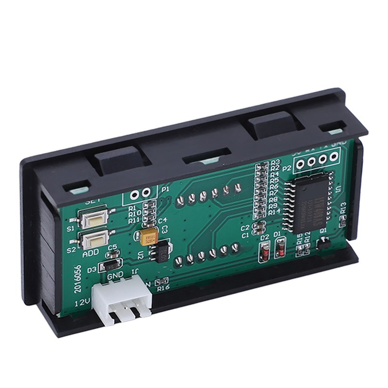 4 Digit LED Display Tachometer Multifunctional RPM Rotation Speed Tester