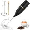 Homexup Handheld Milk Frother 14,000 RPM Drink Mixer Wand with