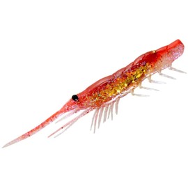 Harimitsu (harimitu) Worm Snatch Byte Freshwater Shrimp 4inch 01 akakinsyurinpu mbw06