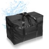 TeamOneDay Folding Bag, Large Capacity, Nylon Compression with Belt, Wide