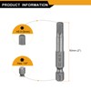 sourcing map H5.0 Hex Head Drill Bit Wrench 5mm Metric