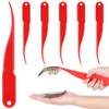 Gisafai 6 Pcs Shrimp Peeler Plastic Deveiner Cleaner Tool for