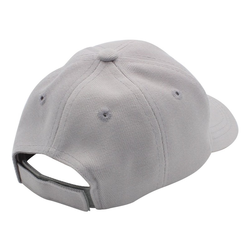 Gorra de béisbol para bebé, 100% resistente, de poliéster, Gris