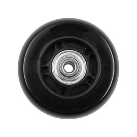 Set of 2 ZONADAH Luggage Suitcase Wheels 64x18mm Wear Mute Skate Wheel Replacement Wheels With Screw Rubber Swivel Caster Wheel Bearing Repair Kit