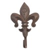 Cast Iron Fleur De Lis Hook