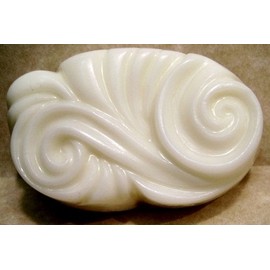 White Flower Perfume & Soap Set - 1/3 oz Roll On Perfume and Scented Shea-Goat Milk Bath Soap (Lily of The Valley)