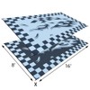 Ming's Mark HB1 Stylish Camping Reversible Graphic Patio Mat -