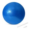TRIXES Blue Pilates Ball Exercise Exercise Ball Made of PVC