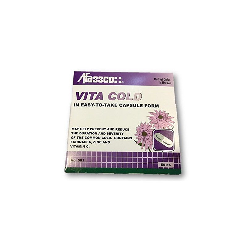 Afassco 581 Vita Cold Capsules - 50 / BX