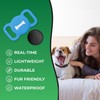 Romansei Pet Tracker Smart Pet Location Tracker with Dog Collar