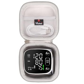 Mchoi - Funda rígida adecuada para monitores de presión arterial Oklar, monitores de presión arterial a prueba de golpes, funda protectora de transporte, solo funda