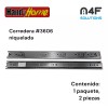 Handyhome Corredera Cajón Handy Home 50cm X 4.5cm 1paquete 2pz