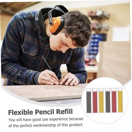Operitacx 36pcs Graphite Pencil Refills Pica Dry Construction Pencils Lead Carpenter Drawing Pencil Filling