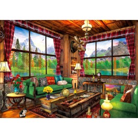 AveJoys Jigsaw Puzzles for Adults 1000 Piece Elegant & Luxurious House 27.56 x 19.69 Inch Jigsaw Puzzle for Adults Educational Game 1000 Pieces Puzzles for Adult